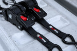 Speedstrap 1" x 10"² Retractable Ratchet Tie Down - 2 Pack