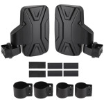 Spike Side View Mirrors 1.75"-2.00" Round Roll Cages - 1 Pair