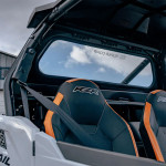 Super Comp Polaris RZR 900 Trail Rear Windshield