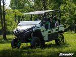 SuperATV Kawasaki Teryx S Scratch-Resistant Flip Down Windshield