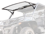 SuperATV CFMoto UForce 1000 MaxDrive Power Flip Glass Windshield