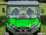 SuperATV Kawasaki Teryx S Scratch Resistant Flip Windshield