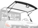 SuperATV Bobcat UV34 Scratch-Resistant Flip Windshield