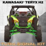 Switch Works Kawasaki Teryx H2 Turn Signal Sequential Front LED Lights Kit W/ Taillight Integration