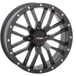 System 3 Black ST-3 & Sedona Rockabilly Wheel & Tire Kit