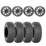 System 3 Black SB-4 Beadlock & System 3 Radial RT320 Wheel & Tire Kit