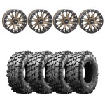 System 3 Bronze SB-4 Beadlock & Maxxis Radial Carnivore Wheel & Tire Kit