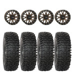 System 3 Bronze SB-4 Beadlock & System 3 RC500 10 Ply Rock Crawler Wheel & Tire Kit
