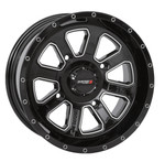 System 3 Gloss Black ST-4 & Maxxis Radial Carnivore Wheel & Tire Kit