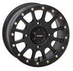 System 3 Matte Black SB-5 Beadlock & Maxxis Liberty Performance Off Road Wheel & Tire Kit