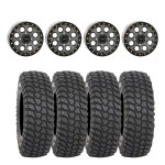 System 3 Titanium SB-7 Beadlock & System 3 Radial XCR350 UTV Wheel & Tire Kit