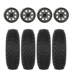 System 3 Titanium SB-7 Beadlock & System 3 DX440 Offroad Wheel & Tire Kit