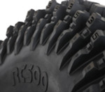 System 3 Matte Black SB-5 Beadlock & System 3 RC500S 8 Ply Rock Crawler Wheel & Tire Kit