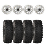 System 3 Machined SB-7 Beadlock & System 3 ATX470 All Terrain Xtreme Wheel & Tire Kit