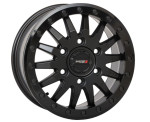 System 3 Matte Black SB-8 Beadlock 6-Lug & System 3 DX440 Offroad Wheel & Tire Kit