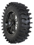 System 3 Black ST-3 & System 3 XT400W Xtreme Mud Wheel & Tire Kit