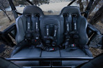 UTVMA '19-'25 Honda Talon 4 Rear Bench Seat w/ Harnesses
