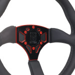 UTVMA Polaris RZR XP 1000 Octane Leather Steering Wheel w/ Hub