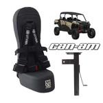 UTVMA '21-'25 Can-Am Commander Max Front & Rear Bump Seat