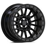 Valor Offroad V16 UTV Beadlock Wheel - Satin Black