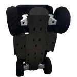 Ricochet Offroad Honda Pioneer 500 520 A-arm and CV boot guards front and rear aluminum skid protection installed