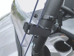 Quadboss 2016-2022 Kawasaki Kaf820 Mule Pro-fx Windbreak Folding Front Windshield