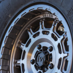 Valor Offroad V17 UTV Wheel - Brushed Gunmetal