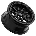 Valor Offroad V18 Beadlock UTV Wheel - Gloss black