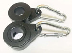 M Whips Swivel LED Whip Flag Clips - Pair