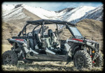 UTVMA Polaris RZR 4 1000 Front & Rear Bump Seat Set