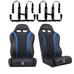 UTVMA '24-'25 Can-Am Maverick R 2 & 4 Seater Weekender Series Front Suspension Bucket Seats - Pair