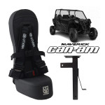 UTVMA '19-'25 Can-Am Maverick Sport Max Front & Rear Bump Seat