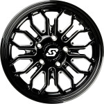 Sedona Onyx Non-Beadlock Wheel - Black/Machined