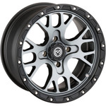 Moose 545X UTV Wheel - Satin Gray