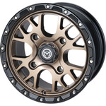 Moose 545X UTV Wheel - Satin Bronze