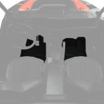 Polaris General Front Driver and Passenger Floor Mats