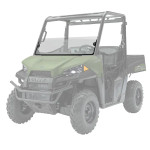 Polaris Ranger SP 570 Lock & Ride Full and Half Front Polycarbonate Windshields