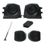 Polaris General | General 4 Stage 2 & 3 Audio Kit - Front + Rear Rockford Fosgate for RIDE COMMAND