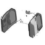 Polaris Ranger XD 1500 Power Window Front PolyDoors