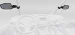 Polaris RZR XP | Pro R | Trail S 1000 | Pro S Side View Convex Pro Armor Mirrors