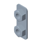 Polaris Ranger Replacement Door Hinge Plate