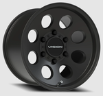 Vision Wheel 56 Midway UTV Wheel - Satin Black