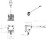 Baja Designs S1 White LED Auxiliary Light Pod