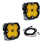 Baja Designs Squadron 2.0 Sport Black LED Auxiliary Universal Pod Light - Pair