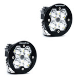 Baja Designs Squadron-R 2.0 Sport Black Auxiliary Universal LED Pod Light - Pair
