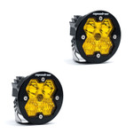 Baja Designs Squadron-R 2.0 Sport Black Auxiliary Universal LED Pod Light - Pair