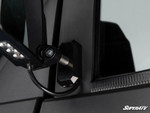 SuperATV '24+ Polaris Xpedition ADV Dual Section LED Side View Mirrors