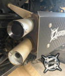 Aftermarket Assassins Polaris Ranger XP 1000 Stainless Slip-On Exhaust *REAR MOUNT ONLY*