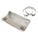 Design Engineering Stainless Steel Pipe Shield - 4-1/2" x 8-1/2"