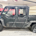 Dirt Warrior Can-Am Defender 4-Seat Cab Enclosure "THE VAULT" Upper Side Doors & Panels